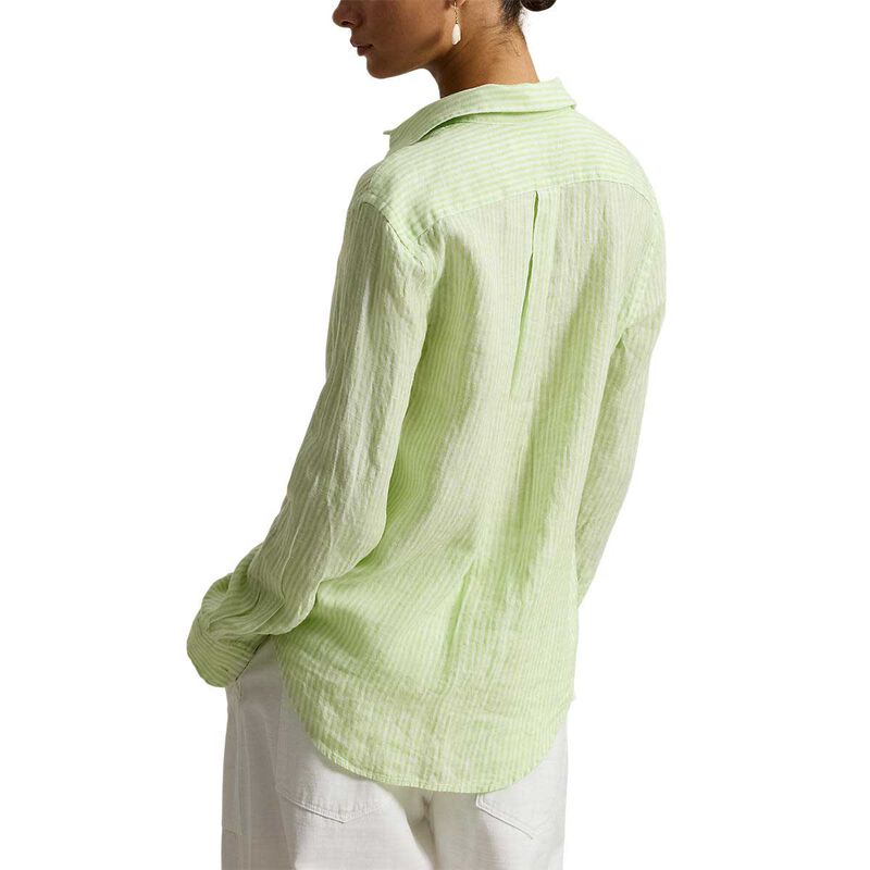 Polo Ralph Lauren Classic Fit Striped Linen Shirt image number 1